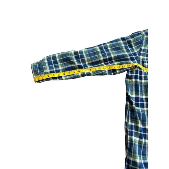 L.L. Bean Fleece Lined Flannel Jacket with Pockets- Size Large - Picture 6 of 16